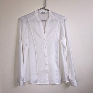 Calvin Klein Button-up Top